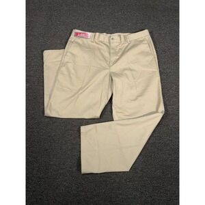 New Dockers Pants Men's 40x29 Original Khaki Flat Front Classic Fit Dress Preppy